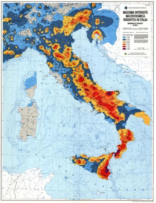 2006 Il FVG rappresenta l area più sismica