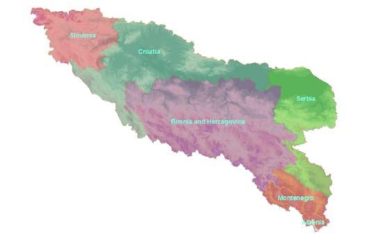 2. Основне чињенице о сливу реке Саве Слив реке Саве је највећи слив југоисточне Европе, укупне површине од приближно 97.