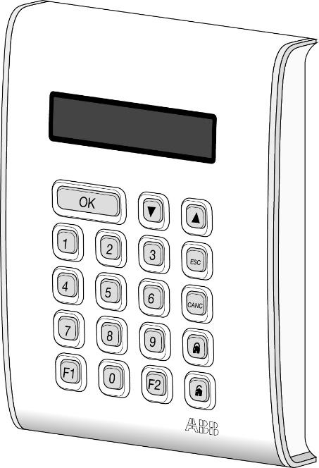 2 DESCRIZIONE GENERALE La Tastiera sicurezza base è un dispositivo bidirezionale, alimentato a batteria, che consente di inviare via radio, tramite un segnale criptato, comandi alla centrale