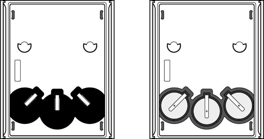 3 INSTALLAZIONE La procedura di installazione è composta dalle seguenti fasi: 1) Alimentazione della tastiera. 2) Fissaggio del telaietto di supporto e aggancio della tastiera.