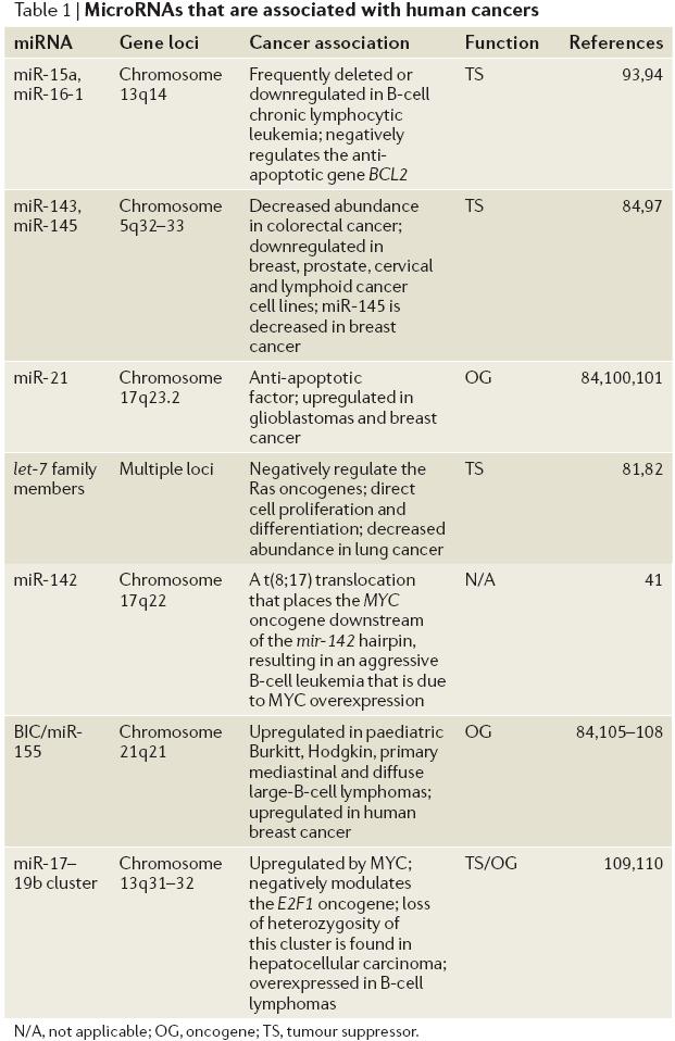 micrornas