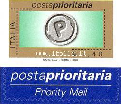 2006 Posta prioritaria, numerale 2006 Posta prioritaria,