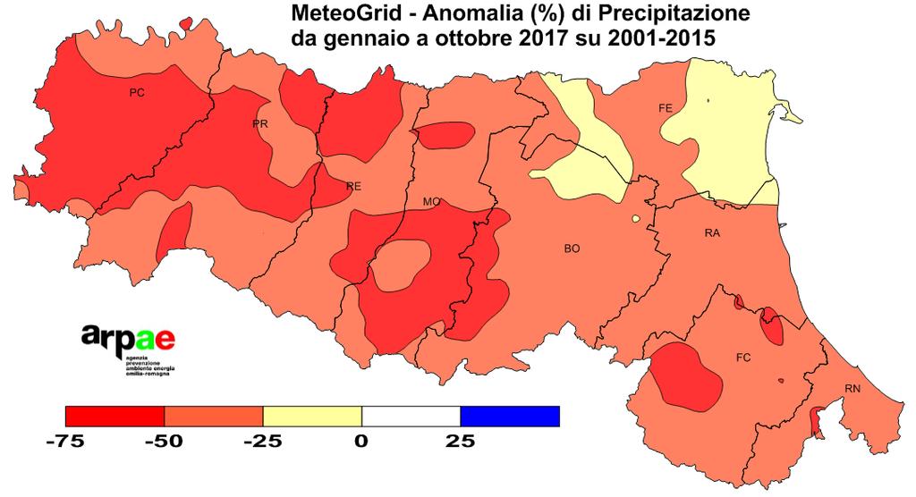 e 400 nella pianura occidentale, tra 400 e 700 sui rilievi centrooccidentali.