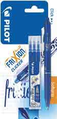 nero 5,90 4,10-30% PENNA CANCELLABILE FRIXION CLICKER + 3 REFILL