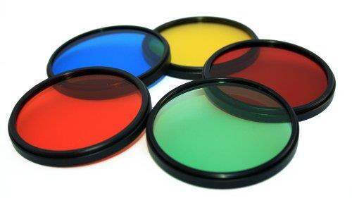 I filtri I filtri più comuni sono i filtri di assorbimento, sono simili a quelli usati in fotografia e vengono utilizzati nei colorimetri più economici.