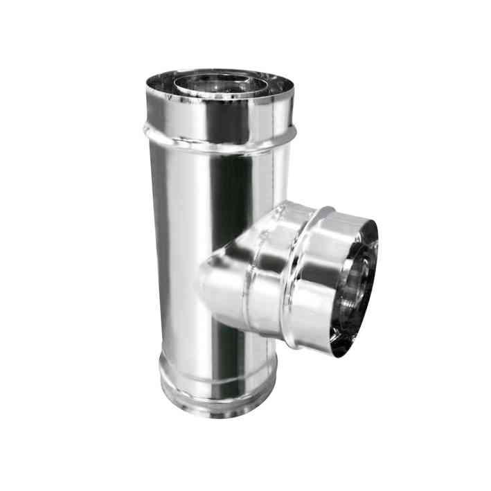 475022080 Tee cap single wall in stainless steel Tappo cieco monoparete Ø 80 100 125 150 H 80 80 80 80 475004087.
