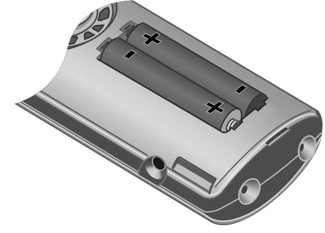 Mettere in funzione il portatile Inserire le batterie Attenzione: Per la vostra sicurezza e per il buon funzionamento del vostro cordless utilizzate solo batterie ricaricabili dello stesso modello