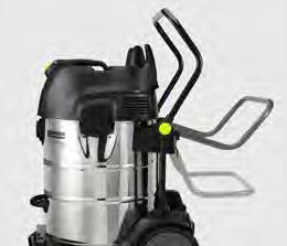 liquido polvere con filtro piatto NT 75/2 Tact² Me IDEALE PER: aspirare elevate quantità di polvere sottile o sporco grossolano. Applicazione in ambito automotive, edile, industria alimentare.