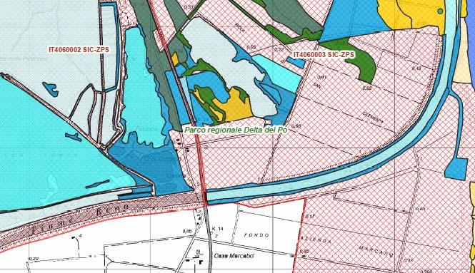 Habitat di interesse comunitario, specie animali e vegetali Da cartografia regionale