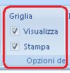 IMPOSTARE UN RAPPORTO DI RIDUZIONE Talvolta è necessario stampare un foglio di lavoro piuttosto grande su una sola pagina: per fare questo è possibile impostare un rapporto di riduzione