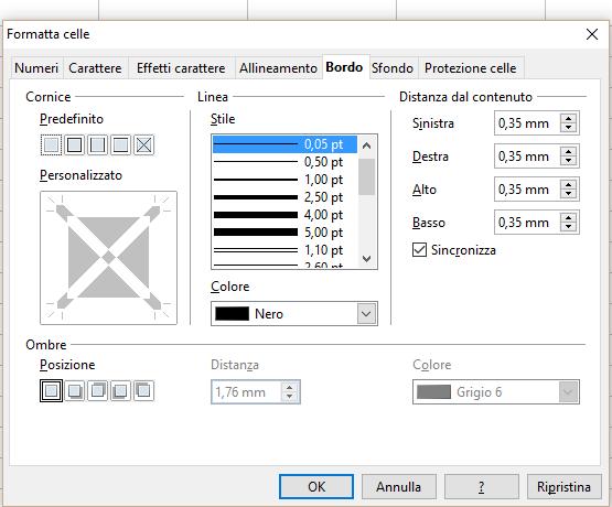 bloccare la modifica automatica alla sola colonna oppure alla sola riga. Ad esempio, riferimenti relativi possono essere $B5 oppure B$5.