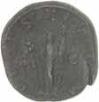 con palladio e scettro - C. 83 (AE g. 23,4) MB 50 829 Massimino I (235-238) Denario - Busto laureato e corazzato a d.