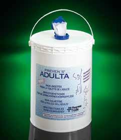 7 Salviette detergenti ADULTA Maxi-salviette (cm 9,5 x 7) detergenti rinfrescanti specifiche