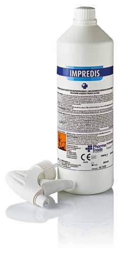 LINEA MEDICALE Disinfezione > Ambienti e superfici Spray Medical Disinfettante spray con sali quaternari d ammonio, o-fenilfenolo e oli essenziali.