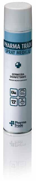 Spray Medical One Shot Bombola a svuotamento totale.