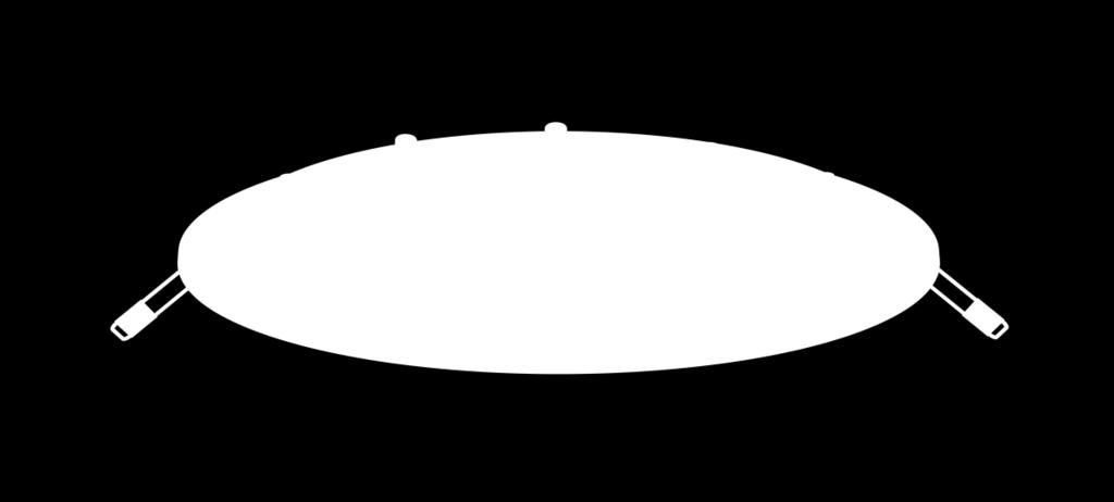 DLS LED Downlight da incasso con tecnologia LED per foro 225mm. Recessed LED downlight for 225mm hole. Corpo in alluminio stampato. Ghiera metallica verniciata RAL 9003.