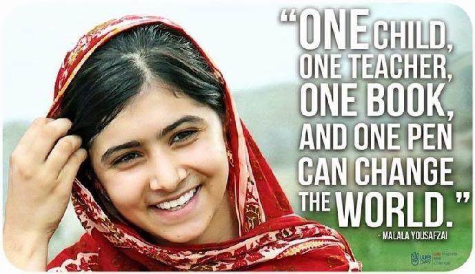 Malala: studentessa