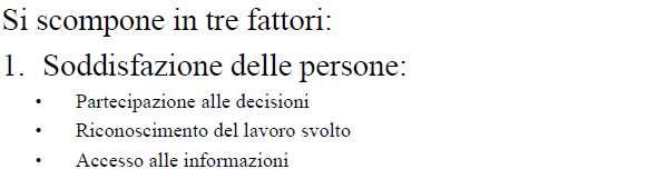 4.1 Capacità e competenze del personale, tratto