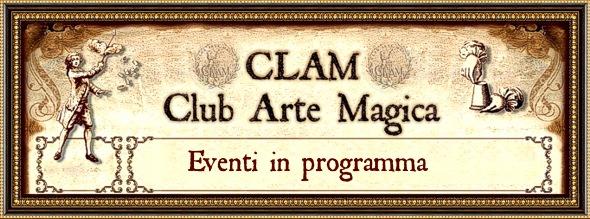Programma delle serate del CLUB ARTE MAGICA di Milano Appuntamento di: venerd 13/01/2017 CONFERENZA DI FRANCESCO BUSANI 'Ognuno di noi possiede una dote, la mia quella di riprodurre i fenomeni