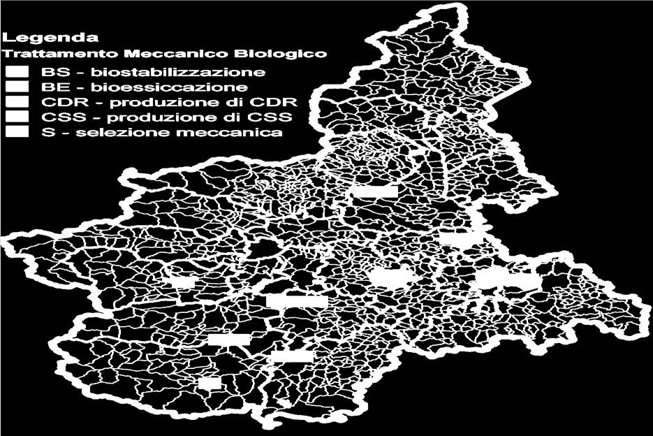 del digestato di Novi Ligure S + BS BI Cavaglia' S + BE CN Villafalletto BE + CSS CN