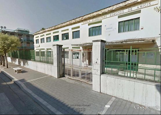 DEMOLIZIONE DELLA PENSILINA DI INGRESSO E REALIZZAZIONE PORTICO La pensilina in calcestruzzo a copertura dell ingresso della scuola su Viale Siciliano presenta evidenti fenomeni di dissesto connessi