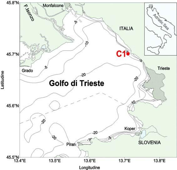 Il Golfo di Trieste: sito di ricerche ecologiche a lungo termine (LTER) BCP 3, 2,5 2, 1,5