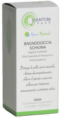 BAGNODOCCIA SCHIUMA con Argento Colloidale, Olio Essenziale di Mentuccia e Acqua Quantum Cod.