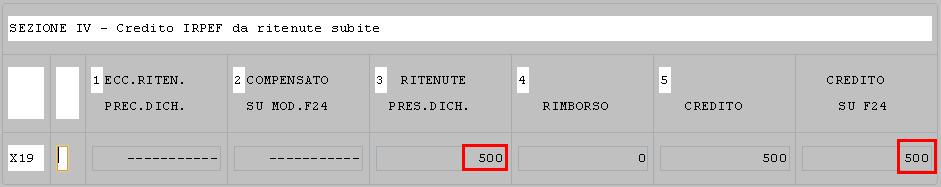 ) a che le ritenute che residuano, dopo lo scomputo dall IRPEF, possano essere utilizzate dalla società in compensazione per il pagamento di altre imposte e contributi attraverso il modello F24.