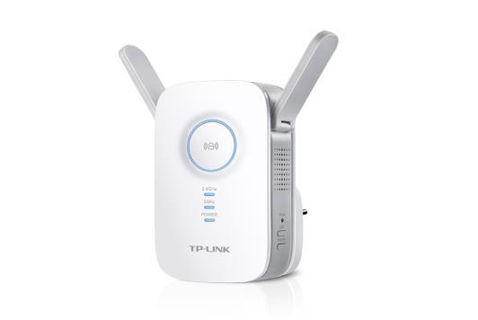 parete o soffitto - Indoor EURO 33 CODICE 891 RANGE EXTENDER RE350 Wi-Fi AC1200 Range extender TpLink RE350 - Estensione