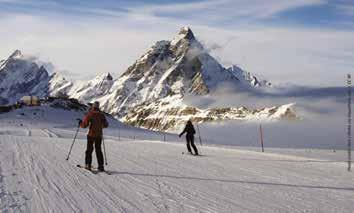 PRIME SCIATE SUI GHIACCIAI CERVINIA (mt 2.