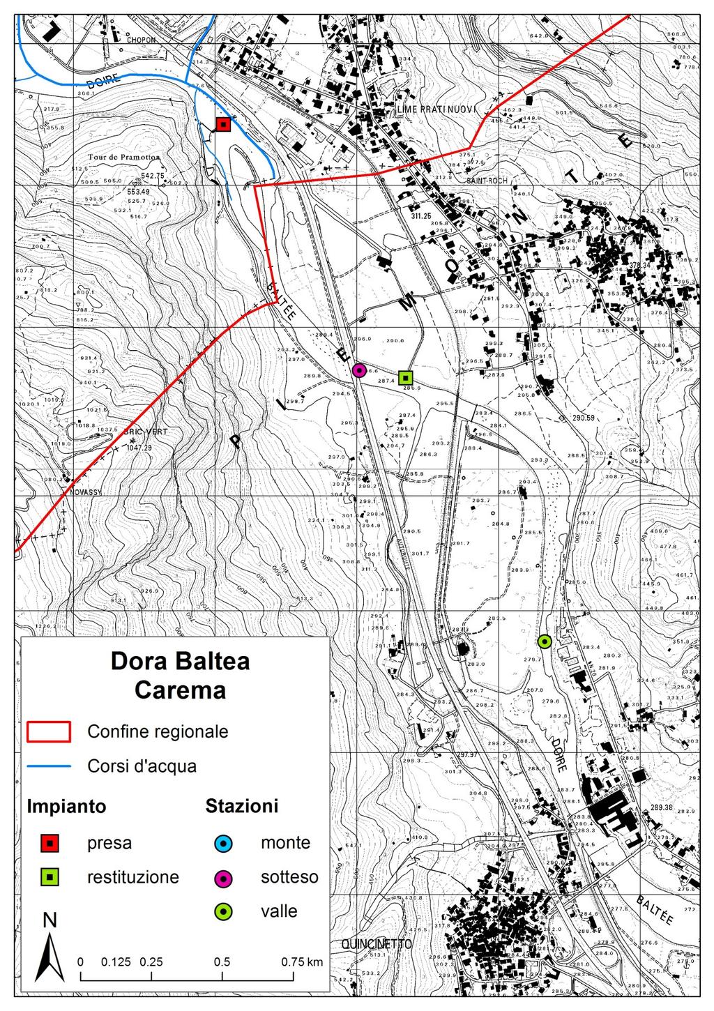 ANALISI AMBIENTALI SUL TORRENTE DORA BALTEA 7 Allegati Allegato 1: Stazioni di