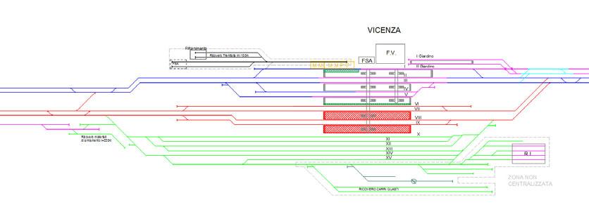 LA STAZIONE DI VICENZA