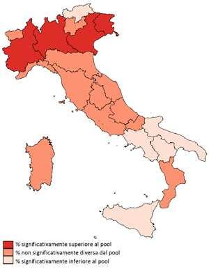 Guida sotto effetto dell alcol Persone 18-69 anni 40 35 Guida sotto effetto dell alcol per zone geografiche omogenee 30 25 14 20 15 10 11 8 9 10 10 5 0 % Comuni di montagna