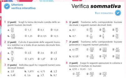 Gli esercizi suddivisi per paragrafo e per livello di difficoltà Gli esercizi vengono proposti