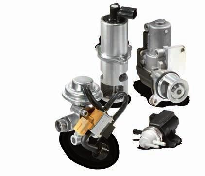 Sistemi ricircolo gas di scarico Gamma di prodotti Valvole EGR (di tipo pneumatico/elettrico) per veicoli con motore a benzina e diesel.