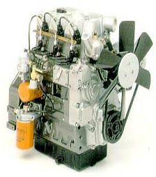 Trattore per usi forestali Motore di tipo diesel con caratteristiche funzionali idonee agli impieghi del veicolo erogazione di potenza con alti valori di coppia e relativamente basse velocità di
