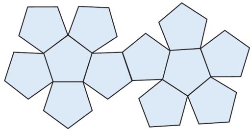 Tetraedro regolare 4 facce