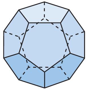 vertici, 6 spigoli Cubo