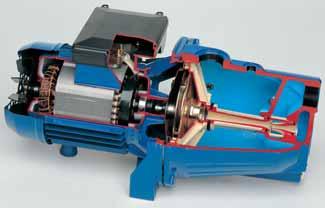 SELFPRIMING JET PUMPS M 1 DN F E D DIMENSIONI E PESI - DIMENSIONS ND