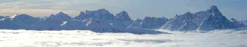 Tra le piste più belle del Tirolo vi sono quelle della Valle del Gail e della Lesachtal (punto di partenza a 4 km dall albergo) e la pista attraverso la romantica silvestre Valle di Villgraten (a 3