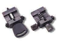 Tilting clamp (0-45 ) with double clamping area to duplicate dimple, tubolar and fichet keys without any attachments.
