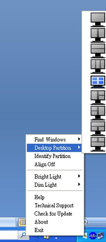 Align On/Align Off (Attiva allineamento/ Disattiva allineamento) Attiva/disattiva la funzione di allineamento automatico dopo il trascinamento.