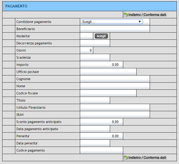 Se l aliquota è 0 (zero), non selezionate nulla e scegliete un campo dalla voce Natura operazione (se no IVA).