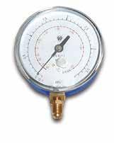 MANOMETRO DI RICAMBIO Manometro di ricambio per gruppo manometrico analogico a 4 vie. Modello di bassa pressione adatto per gas: R 22 - R 134a - R 404A - R407C 17.