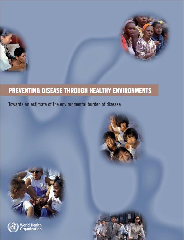 5) Danni alla salute da cause ambientali Almost a quarter of all disease caused by environmental exposure As much as 24% of global disease is caused by environmental exposures which can be averted.