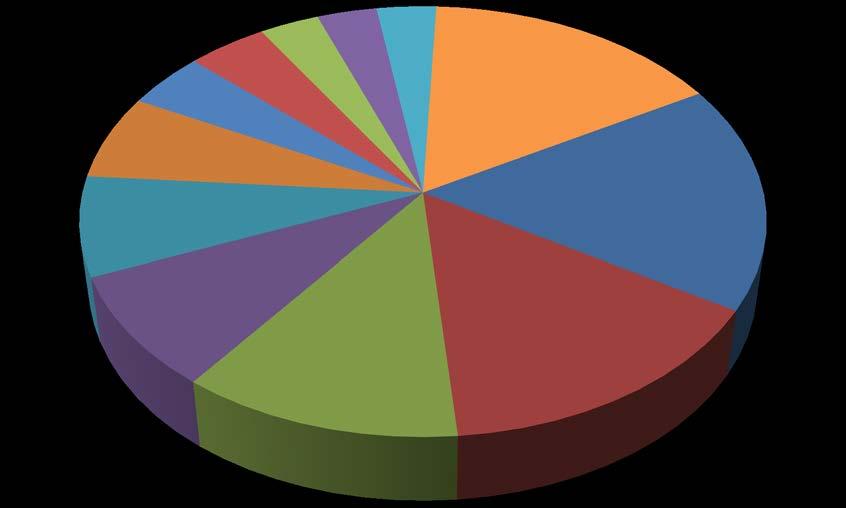 INQUINAMENTO E MALATTIA 8% CARICO PATOLOGICO AMBIENTALE nei paesi sviluppati 6% 9% 4% 4% 3% 3% 3% 12% 16% INCIDENZA MEDIA 8-10%