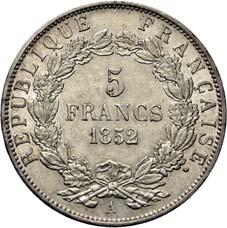 1630 5 Franchi 1852 A, zecca di