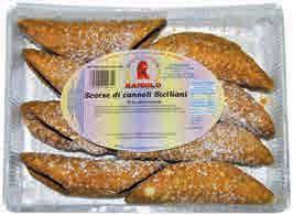 SICILIANI NIOLO 250 g CANNOLO SICILIANO RIPIENO 110 g, al pezzo