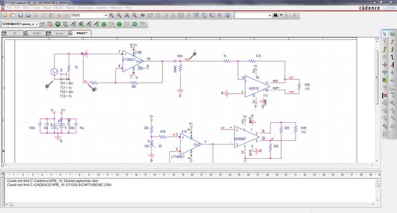 Simulatore CAD per circuiti
