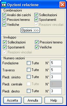 Aztec Informatica Verifiche Fessurazione; Computo. Il pulsante [Selezione file] permette di selezionare il nome del file in cui si vuole generare la relazione di calcolo.